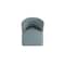 Manhattan Comfort Gansevoort Faux Leather Dining Chair in Pewter - Set of 4 2-DC051-PT - alternate 2
